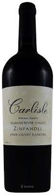 CARLISLE ZINFANDEL RRV PINER-OLIVET RANCHES