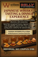 JAPANESE WHISKEY TASTING (COUPLE)