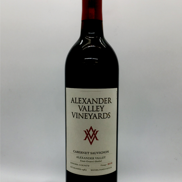 ALEXANDER VALLEY VINEYARDS CABERNET SAUVIGNON – Wilibees Wines