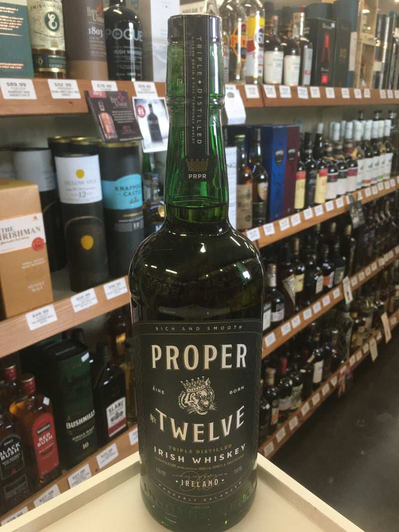 PROPER TWELVE IRISH TRIPLE DISTILLED 750 ml