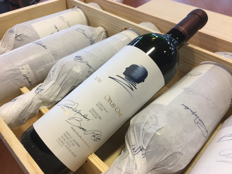 OPUS ONE 6 PACK WITH THE WOODEN BOX