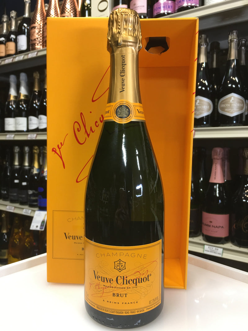 Veuve Clicquot Ponsardin Orange Yellow Label Champagne 750ml - SEND Wine
